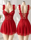 لباسخواب عروسکی گل دار برند هارنی کد ۲۱۹
